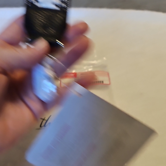 Thirty-One Black and White Lace Key Holder - Picture 6 of 7